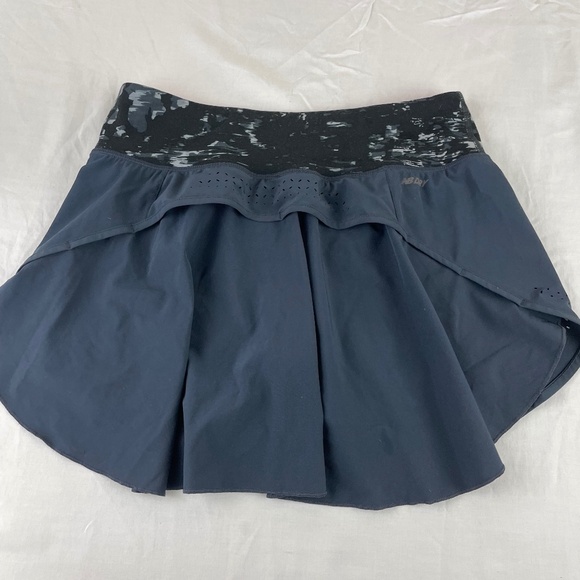 New Balance NB Dry Blue Lined Skort Skirt Shorts - Picture 3 of 8